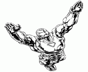 Printable classic iron man flying coloring pages