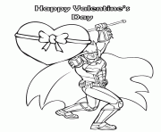Batman Happy Valentines Day Coloring Pages Printable