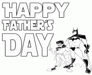 Batman Coloring Pages Free Printable Fathers Day
