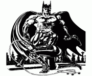 Printable batman and catwoman for teenagers coloring pages
