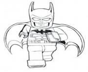 Printable batman lego is running movie coloring pages