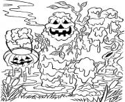 Printable monster spooky halloween s for kids0f0e coloring pages