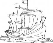 Printable ship transportation  for kidsd9a8 coloring pages