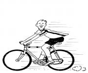 Printable bicycle  for kidsed43 coloring pages