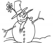 Printable snowman s for kids1f49 coloring pages