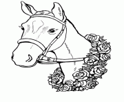 Printable horse head s for kids05b6 coloring pages