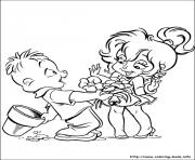Printable alvin chipmunks 03 coloring pages