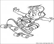 Printable alvin chipmunks 02 coloring pages