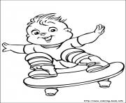Printable alvin chipmunks 06 coloring pages