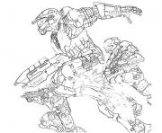 Printable Halo 3 Odst coloring pages