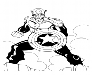 Printable superhero captain america 168 coloring pages
