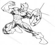 Printable superhero captain america 18 coloring pages