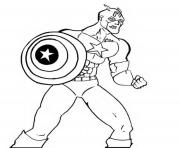 Printable superhero captain america 171 coloring pages
