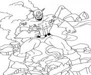 Printable superhero captain america 131 coloring pages
