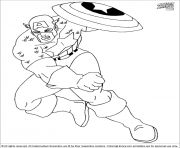 Printable superhero captain america 296 coloring pages