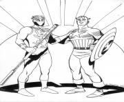 Printable superhero captain america 71 coloring pages