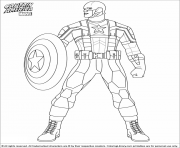 Printable superhero captain america 39 coloring pages