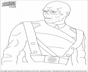 Printable superhero captain america 294 coloring pages
