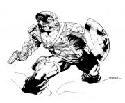 Printable superhero captain america 388 coloring pages