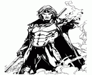 Printable x men gambit coloring pages
