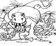 Printable dinosaur 16 coloring pages