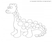 Printable dinosaur 338 coloring pages