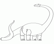 Printable brachiosaurus 2 dinosaur coloring pages