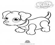 Printable pet parade cute dog labradog coloring pages