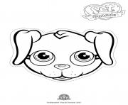 Printable pet parade cute dog labradog 2 coloring pages