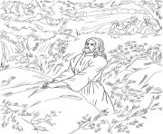 Printable good friday 1 jesus pray in the garden of gethsemane coloring pages