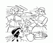Printable delicious meal thanksgiving s to printe4ab coloring pages