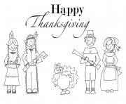 Printable indian and pilgrim family s printable thanksgivinga47f coloring pages