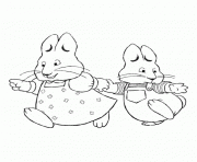 Printable max and ruby thanksgiving sb1b9 coloring pages