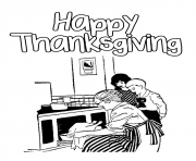 Printable happy thanksgiving s children4d46 coloring pages