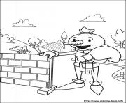 Printable Bob the builder 71 coloring pages