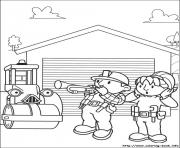 Printable bob the builder 100 coloring pages