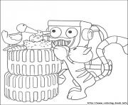 Printable Bob the builder 14 coloring pages