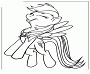 Printable my little pony rainbow dash coloring pages