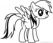 Printable rainbow dash cute coloring pages