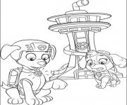 PAW PATROL Coloring Pages Color Online Free Printable