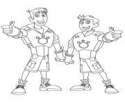 Printable wild kratts brother coloring pages coloring pages