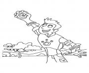 Printable wild kratts The Christ  coloring pages