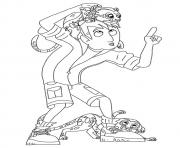Printable wild kratts The Martin  coloring pages