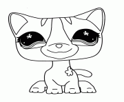 Printable littlest pet shop cat coloring pages