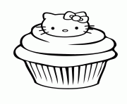 CUPCAKE Coloring Pages Color Online Free Printable