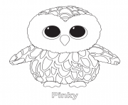 Printable pinky beanie boo coloring pages