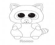 Printable rocco beanie boo coloring pages