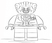 Printable lego batman joker coloring pages