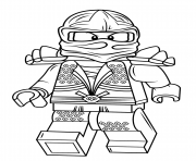 Printable lego ninjago lloyd zx coloring pages