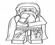 Printable lego albus dumbledore harry potter coloring pages